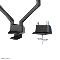 Neomounts Monitor-Halterung FPMA-D750DBLACK2 schwarz für 2 Monitore, Tischklemme, Tischbohrung