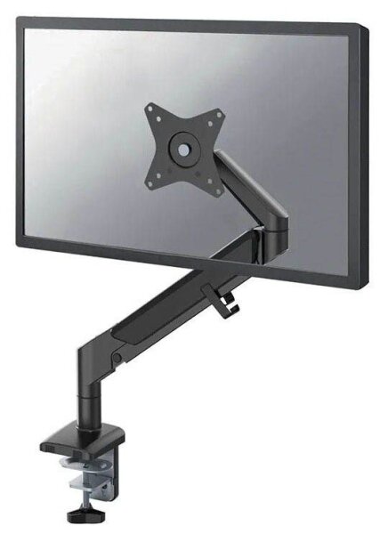 Neomounts Monitor-Halterung DS70-810BL1 schwarz für 1 Monitor, Tischklemme, Tischbohrung