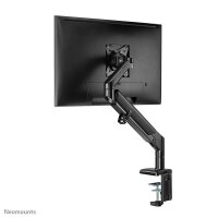 Neomounts Monitor-Halterung DS70-810BL1 schwarz für 1 Monitor, Tischklemme, Tischbohrung