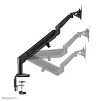 Neomounts Monitor-Halterung DS70-810BL1 schwarz für 1 Monitor, Tischklemme, Tischbohrung