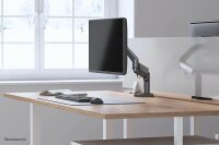 Neomounts Monitor-Halterung DS70-810BL1 schwarz für 1 Monitor, Tischklemme, Tischbohrung