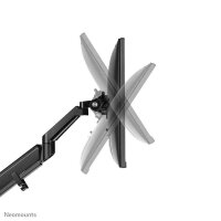 Neomounts Monitor-Halterung DS70-810BL1 schwarz für 1 Monitor, Tischklemme, Tischbohrung