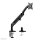 Neomounts Monitor-Halterung DS70-810BL1 schwarz für 1 Monitor, Tischklemme, Tischbohrung