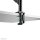 Neomounts Monitor-Halterung DS70-810BL1 schwarz für 1 Monitor, Tischklemme, Tischbohrung