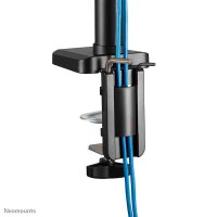 Neomounts Monitor-Halterung DS70-750BL2 schwarz für 2 Monitore, Tischklemme, Tischbohrung