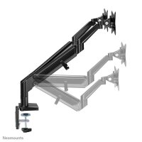 Neomounts Monitor-Halterung DS70-810BL2 schwarz für 2 Monitore, Tischklemme, Tischbohrung
