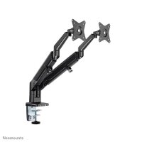 Neomounts Monitor-Halterung DS70-810BL2 schwarz für 2 Monitore, Tischklemme, Tischbohrung