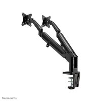 Neomounts Monitor-Halterung DS70-810BL2 schwarz für 2 Monitore, Tischklemme, Tischbohrung