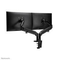 Neomounts Monitor-Halterung DS70-810BL2 schwarz für 2 Monitore, Tischklemme, Tischbohrung