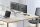 Neomounts Monitor-Halterung DS70-810BL2 schwarz für 2 Monitore, Tischklemme, Tischbohrung
