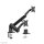 Neomounts Monitor-Halterung DS70-810BL2 schwarz für 2 Monitore, Tischklemme, Tischbohrung