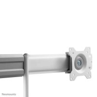 Neomounts Monitor-Halterung DS75-450WH2 weiß für 2 Monitore, Tischklemme, Tischbohrung