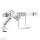 Neomounts Monitor-Halterung DS75-450WH2 weiß für 2 Monitore, Tischklemme, Tischbohrung