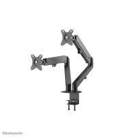 Neomounts Monitor-Halterung DS70-700BL2 schwarz für 2 Monitore, Tischklemme
