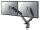 Neomounts Monitor-Halterung DS70-700BL2 schwarz für 2 Monitore, Tischklemme