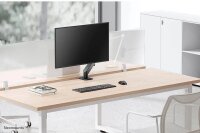 Neomounts Monitor-Halterung DS70-700BL1 schwarz für 1 Monitor, Tischklemme