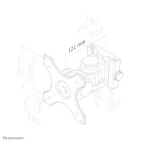 Neomounts TV-Wandhalterung FPMA-W250BLACK schwarz