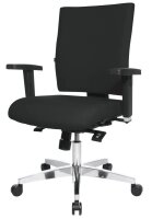 Topstar Bürostuhl Lightstar 10, LS19W0G20 Stoff schwarz, Gestell alu