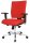 Topstar Bürostuhl Lightstar 10, LS19W0G21 Stoff rot, Gestell alu