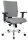 Topstar Bürostuhl Lightstar 10, LS19W0G23 Stoff grau, Gestell alu