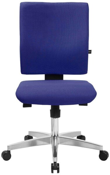 Topstar Bürostuhl Lightstar 10, LS19W0G26 Stoff blau, Gestell alu