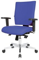 Topstar Bürostuhl Lightstar 10, LS19W0G26 Stoff blau, Gestell alu