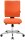 Topstar Bürostuhl Lightstar 10, LS19W0G04 Stoff orange, Gestell alu