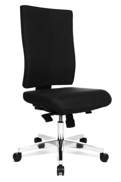 Topstar Bürostuhl Lightstar 20, LS29W0G20 Stoff schwarz, Gestell alu