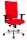 Topstar Bürostuhl Lightstar 20, LS29W0G21 Stoff rot, Gestell alu