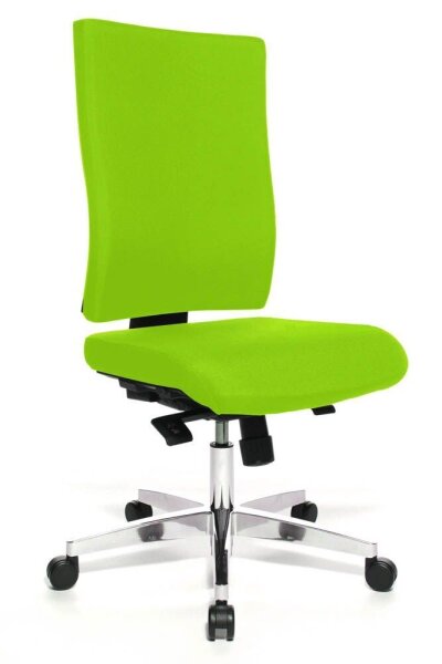 Topstar Bürostuhl Lightstar 20, LS29W0G05 Stoff grün, Gestell alu