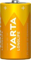 VARTA Batterien LONGLIFE Alkali-Mangan Baby C 1,5 V, 6 St.
