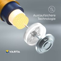 VARTA Batterie LONGLIFE Alkali-Mangan E-Block 9,0 V, 1 St.