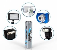 ANSMANN Akkus Ni-MH Mignon AA 2.650 mAh, 4 St.