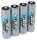 ANSMANN Akkus Ni-MH Mignon AA 2.650 mAh, 4 St.