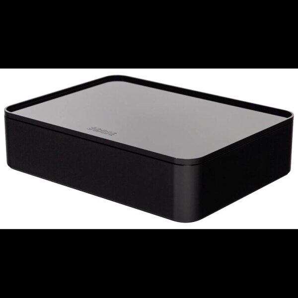 HAN Smart Organizer ALLISON Aufbewahrungsbox schwarz 26,0 x 19,5 x 6,8 cm, 1 St.