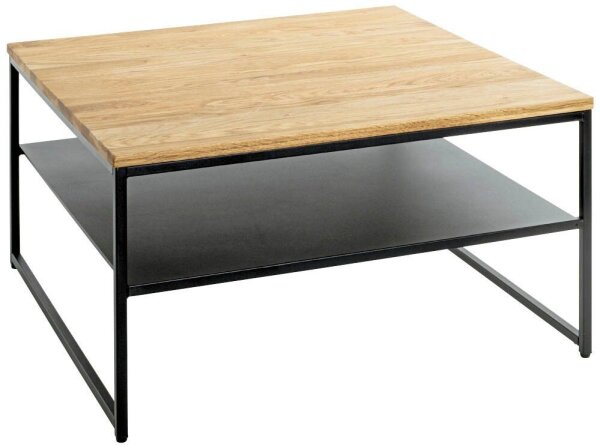 HAKU Möbel Couchtisch quadratisch Massivholz eiche 70,0 x 70,0 x 40,0 cm, 1 St.