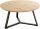 HAKU Möbel Couchtisch rund MDF-Platte bergen-eiche 80,0 x 80,0 x 42,0 cm, 1 St.