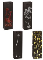 12 TSI Geschenktüten für Flaschen PREMIUM Wein...