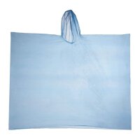 relaxdays unisex Einweg-Regenponcho farbsortiert Einheitsgröße 15 St.
