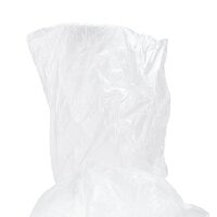 relaxdays unisex Einweg-Regenponcho transparent Einheitsgröße 20 St.