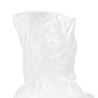 relaxdays unisex Einweg-Regenponcho transparent Einheitsgröße 10 St.
