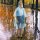 relaxdays unisex Einweg-Regenponcho blau Einheitsgröße 10 St.