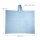 relaxdays unisex Einweg-Regenponcho blau Einheitsgröße 10 St.