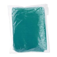 relaxdays unisex Einweg-Regenponcho grün Einheitsgröße 10 St.