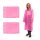 relaxdays unisex Regenmantel pink Einheitsgröße 2 St.