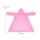 relaxdays unisex Regenmantel pink Einheitsgröße 2 St.