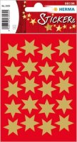 HERMA Aufkleber 3905 Sterne, gold, 60 Etiketten