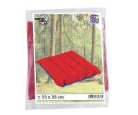 HAPPY PEOPLE® Sitzkissen aufblasbar blau, rot 35,0 x 35,0 cm, 1 St.