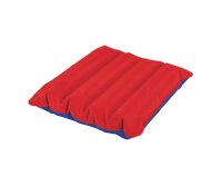 HAPPY PEOPLE® Sitzkissen aufblasbar blau, rot 35,0 x 35,0 cm, 1 St.