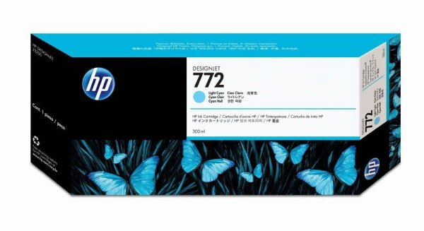 HP 772(CN632A) hell cyan Druckerpatrone